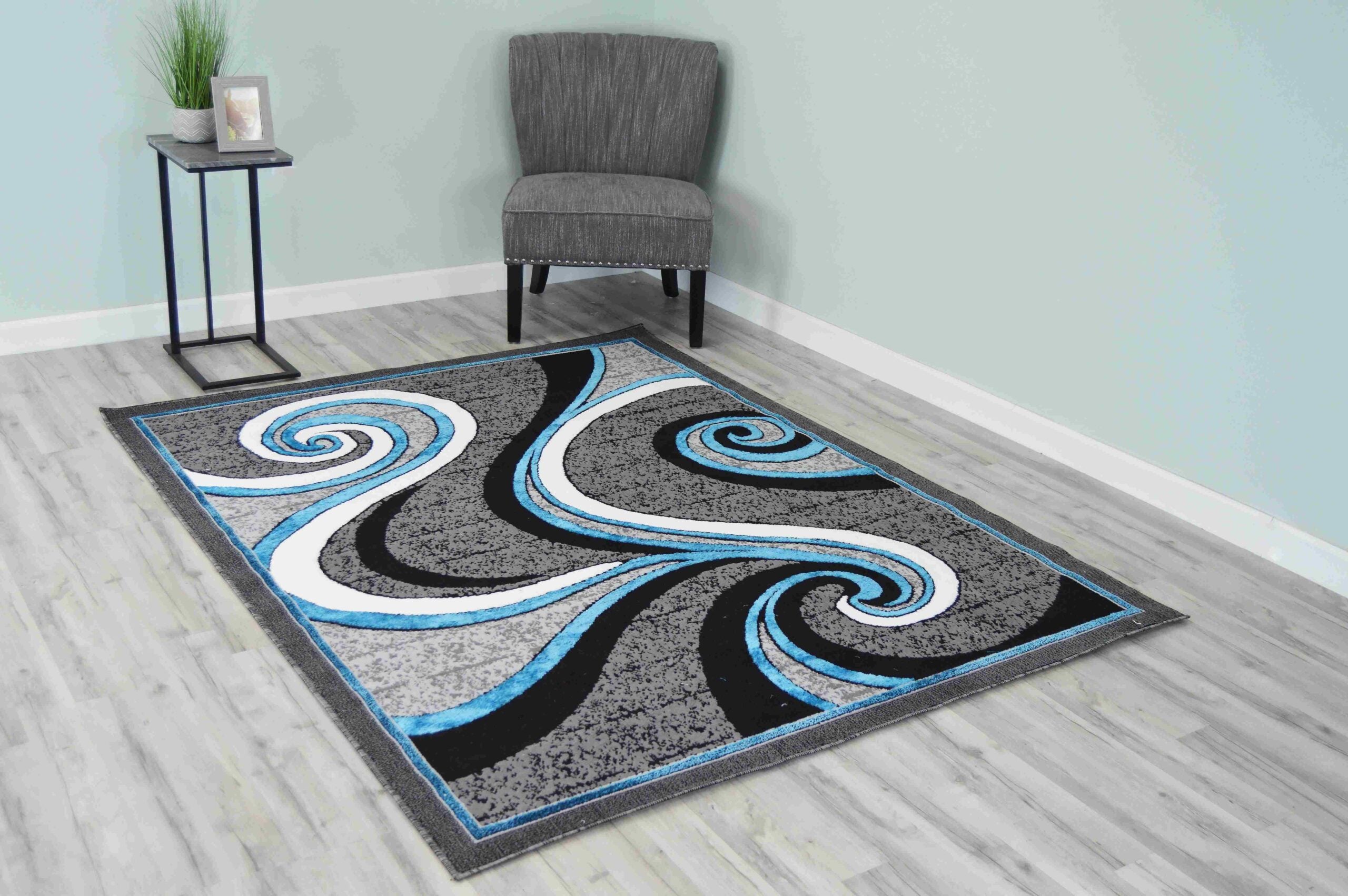1308 TURQUOISE - 5x7 – United Rugs